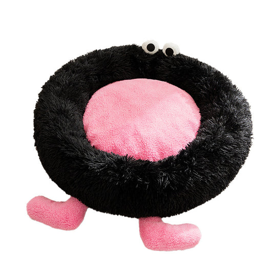 Elf Briquettes Plush Pet Bed