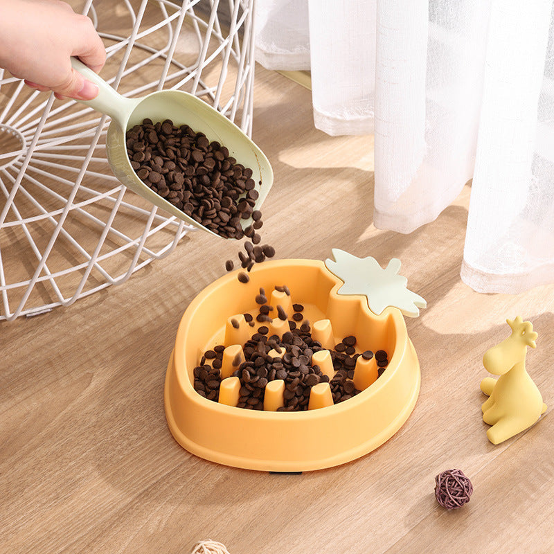 Non-Slip Slow Feeder Dog Bowl