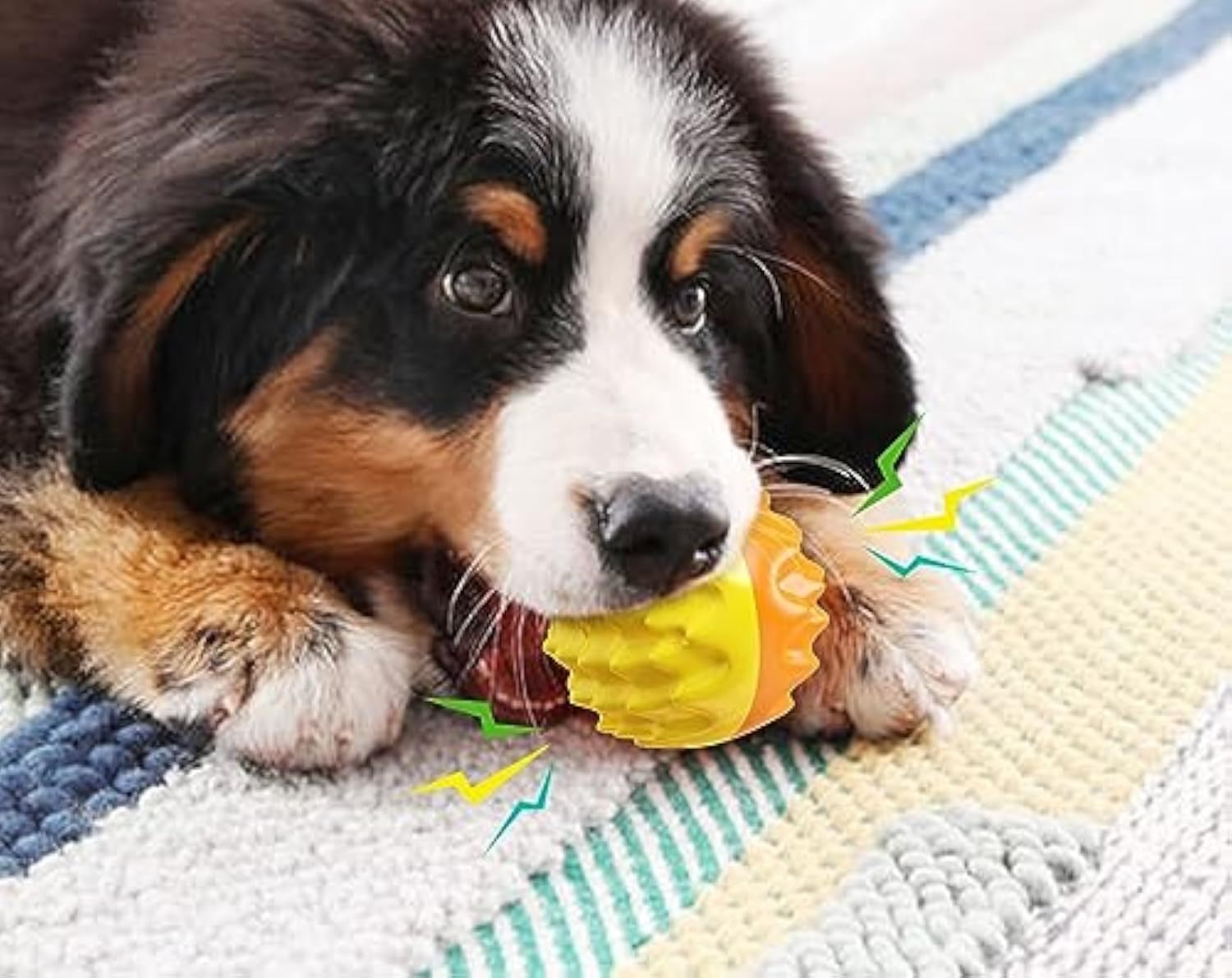 Squeaky Durable Dog Ball Toy for Aggressive Chewers