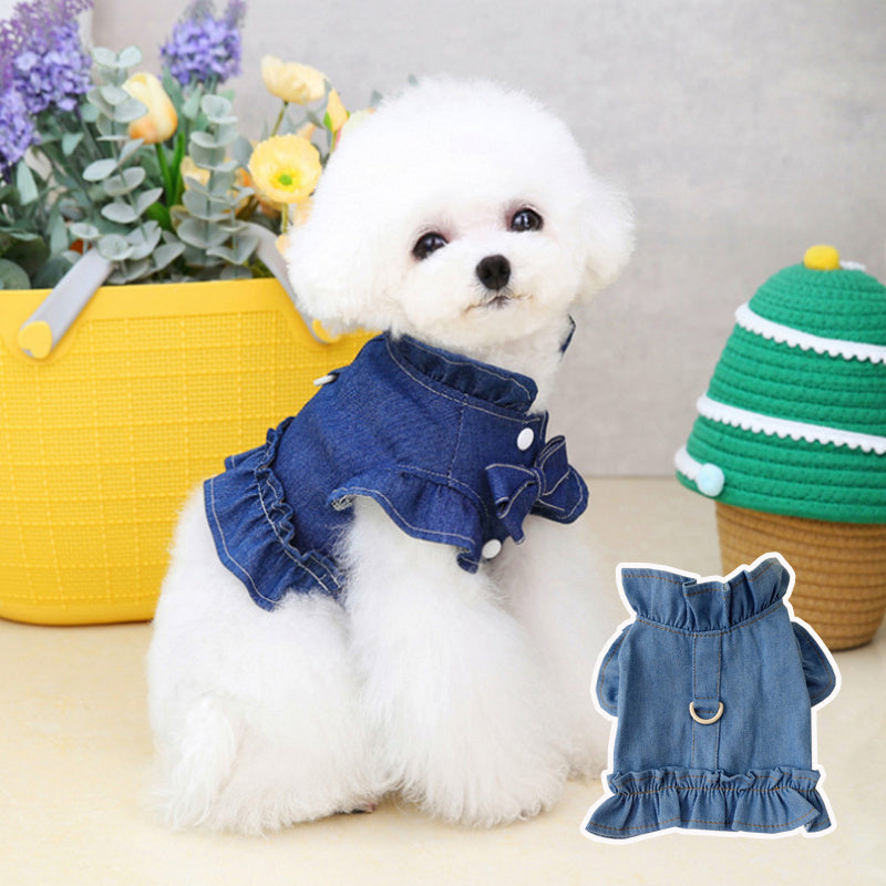 Denim Pet Dress