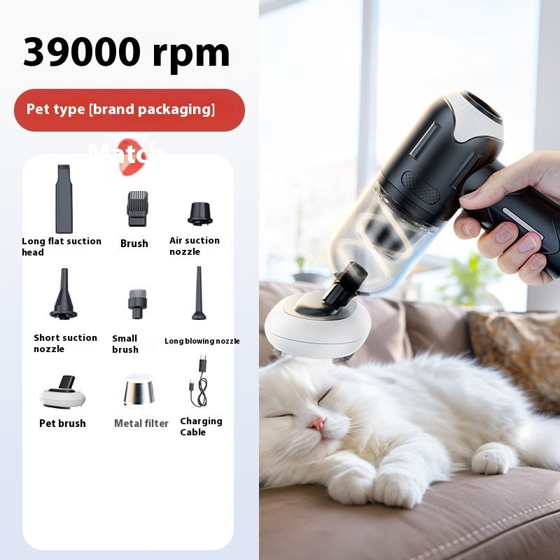 Handheld Pet Fur Vacuum Cleaner