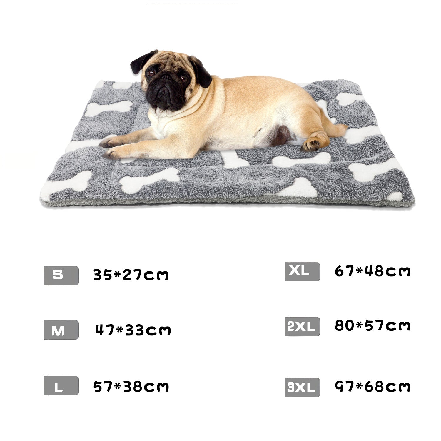 Self-Warming Washable Pet Bed Mat