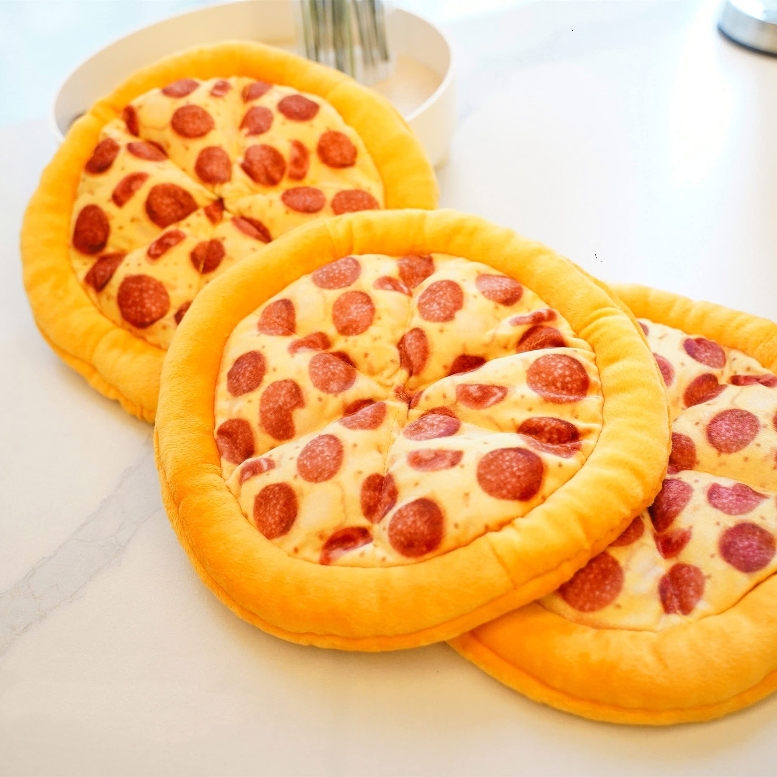 Pet Teddy Toy Pizza