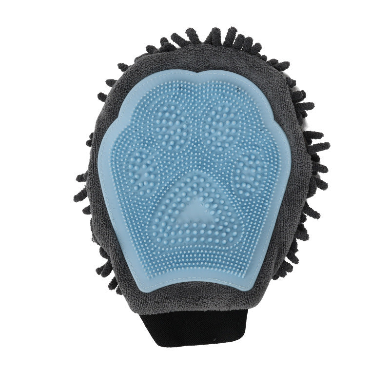 2-in-1 Pet Grooming Glove Brush