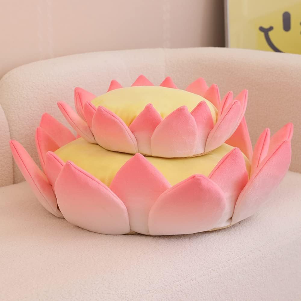 Flower Cat Sofa Bed & Cushion