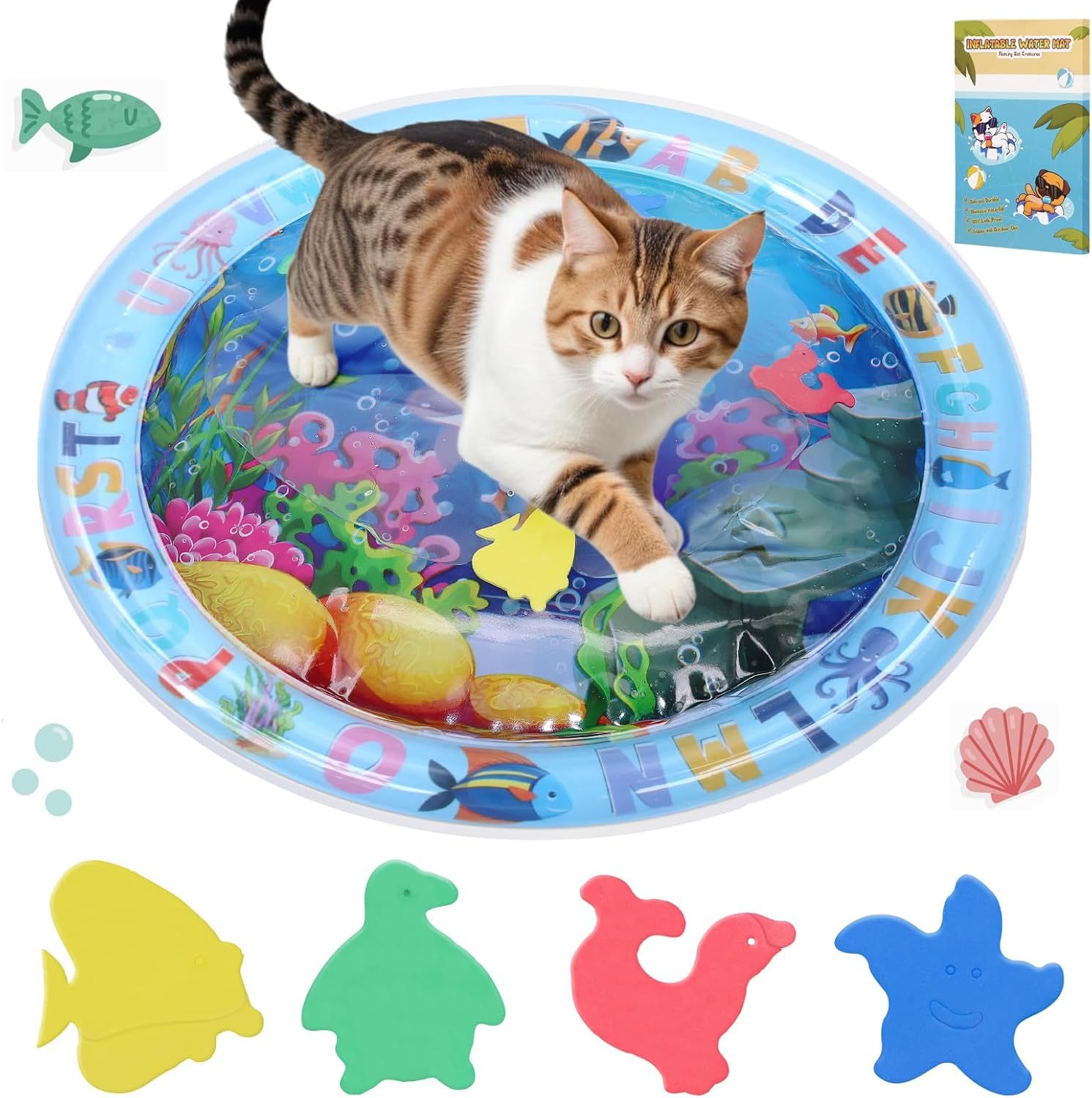 Water Sensory Playmat for Cats and Dogs