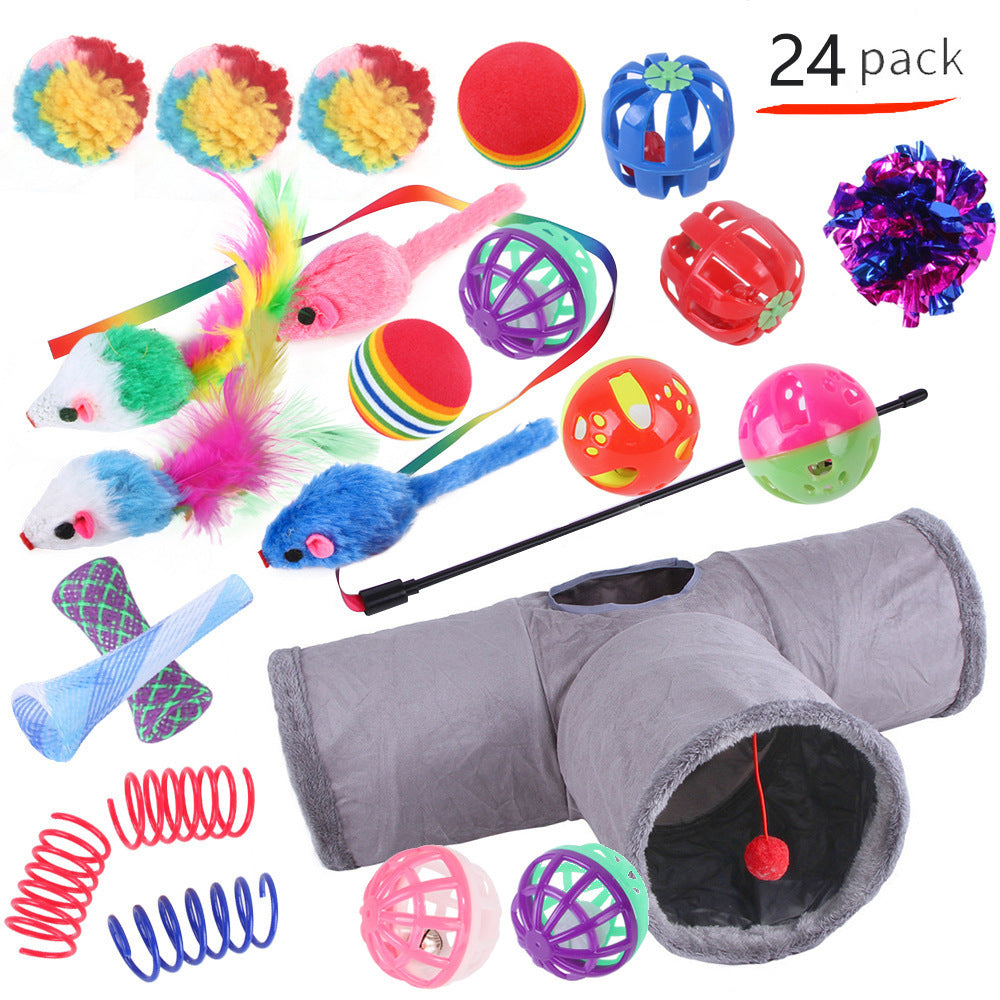 Interactive Cat Toy Set