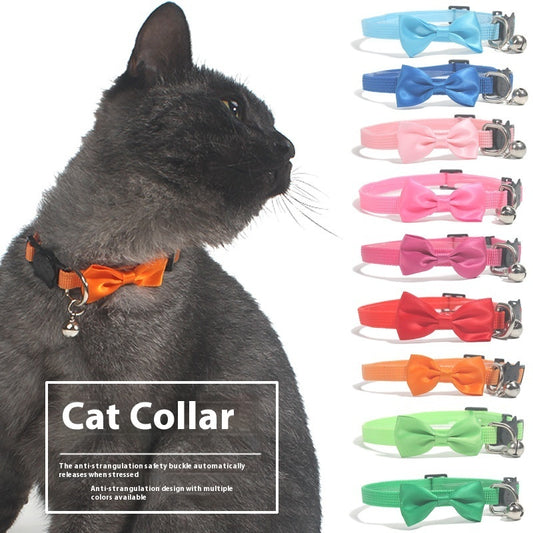 Pet Bow Collar Nylon